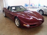 2003 50th Anniversary Red Chevrolet Corvette Convertible #13736996