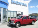 2005 Cherry Red Metallic GMC Canyon SLE Extended Cab #13745970