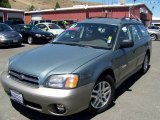 2001 Wintergreen Metallic Subaru Outback Wagon #13756012