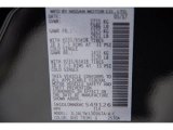 2017 QX60 Color Code for Black Obsidian - Color Code: KH3