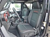 2020 Jeep Wrangler Unlimited Rubicon 4x4 Black Interior