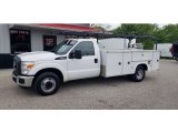 2014 Oxford White Ford F350 Super Duty XL Regular Cab Dually Chassis #138190717