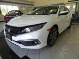 2020 Platinum White Pearl Honda Civic Touring Sedan #138207361