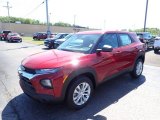 2021 Scarlet Red Metallic Chevrolet Trailblazer LS AWD #138207293