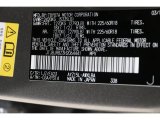 2017 NX Color Code for Atomic Silver - Color Code: 1J7