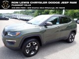 2018 Olive Green Pearl Jeep Compass Trailhawk 4x4 #138232554