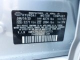 2020 Ioniq Hybrid Color Code for Stellar Silver - Color Code: T2X