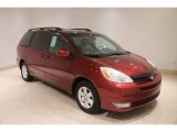 2004 Salsa Red Pearl Toyota Sienna XLE #138242063