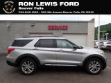 2020 Iconic Silver Metallic Ford Explorer XLT 4WD #138241946