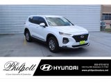 2020 Quartz White Hyundai Santa Fe SEL #138261883