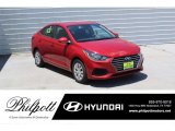 2020 Pomegranate Red Hyundai Accent SE #138261882