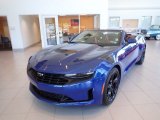 2020 Riverside Blue Metallic Chevrolet Camaro LT Convertible #138270273