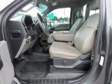 2017 Ford F550 Super Duty XL Regular Cab 4x4 Rollback Truck Front Seat