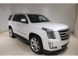Crystal White Tricoat Cadillac Escalade in 2016