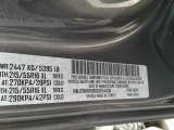 2020 ProMaster City Color Code for Quartz Grey Metallic - Color Code: 695