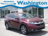 2017 Basque Red Pearl II Honda CR-V EX AWD #138283778