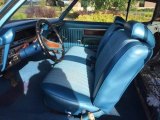 1969 Chevrolet Impala Custom Coupe Medium Blue Interior