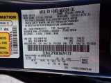 2019 MKZ Color Code for Blue Diamond - Color Code: FT