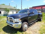 2012 Brilliant Black Crystal Pearl Dodge Ram 3500 HD Big Horn Mega Cab 4x4 Dually #138329545