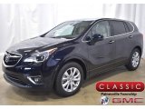 Dark Moon Blue Metallic Buick Envision in 2020