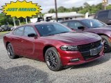 2019 Octane Red Pearl Dodge Charger SXT AWD #138360502