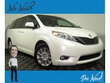 2015 Blizzard White Pearl Toyota Sienna XLE AWD #138360609