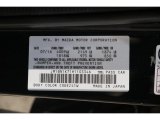 2017 MAZDA3 Color Code for Jet Black Mica - Color Code: 41W