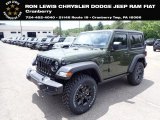 2020 Sarge Green Jeep Wrangler Willys 4x4 #138373995