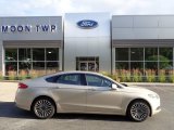 2018 White Gold Ford Fusion SE #138374092
