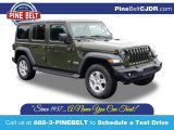 2020 Sarge Green Jeep Wrangler Unlimited Sport 4x4 #138373969