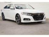 2020 Platinum White Pearl Honda Accord Sport Sedan #138374034