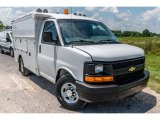 2010 Summit White Chevrolet Express Cutaway 3500 Commercial Utility Van #138403464
