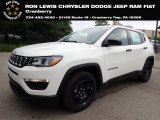 White Jeep Compass in 2020