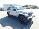 2020 Billet Silver Metallic Jeep Wrangler Unlimited Sahara 4x4 #138404906