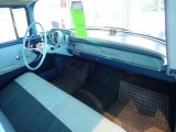 1957 Chevrolet Bel Air Sedan Larkspur Blue/Harbor Blue Interior