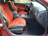 2020 Dodge Charger Scat Pack Black/Ruby Red Interior