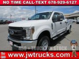 2019 Oxford White Ford F250 Super Duty XL Crew Cab 4x4 Chassis #138416726