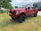 Ruby Red Ford F350 Super Duty in 2017