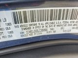 2020 Durango Color Code for Reactor Blue Pearl - Color Code: PBF