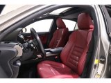 2016 Lexus IS 300 F Sport AWD Rioja Red Interior