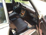 1981 Mercedes-Benz SL Class 380 SL Roadster Front Seat