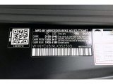 2020 G Color Code for designo Night Black Magno (Matte) - Color Code: 056