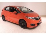 2018 Orange Fury Honda Fit Sport #138460251