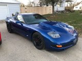 2002 Electron Blue Metallic Chevrolet Corvette Coupe #138489815