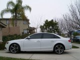 2012 Ibis White Audi S4 3.0T quattro Sedan #138489776