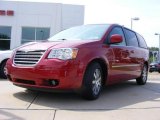 2009 Inferno Red Crystal Pearl Chrysler Town & Country Touring #13822085