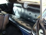 1963 Cadillac Series 62 Convertible Rear Seat