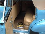 1941 Cadillac Series 62 Convertible Rear Seat
