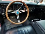 1968 Chevrolet El Camino SS Black Interior