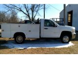 Summit White Chevrolet Silverado 3500HD in 2008